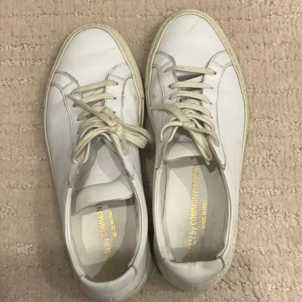 Preowned Authentic Common Projects White Womens S… - image 3